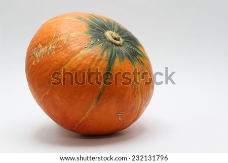 Pumpkin orange food nature background.