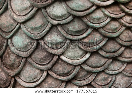 Stone dragon scale texture