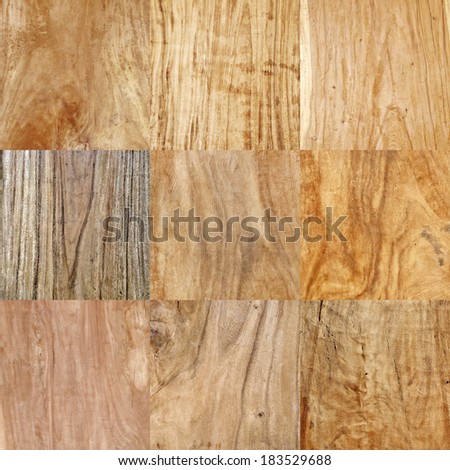 Wood tiles texture