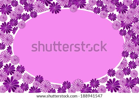 purple flowers background fabric pattern