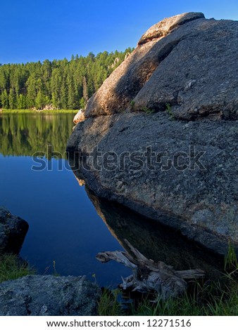 A morning of photography with the fishermen at Sylvan Lake, Custer State Park (the Black Hills of South Dakota).