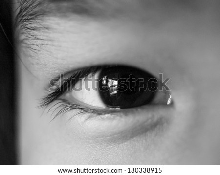 Macro Woman eye image of human eye.