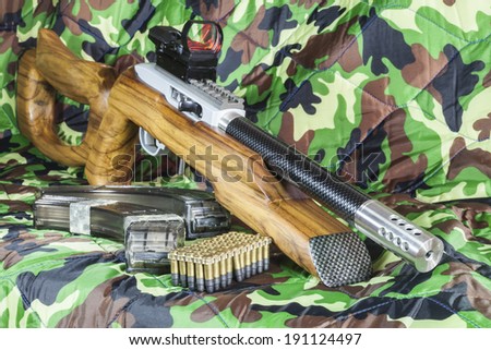 .22 LR semi automatic carbine