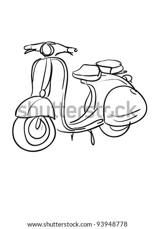 bike motorcycle motor scooter two wheels