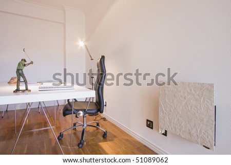 Modern design interior with elegant designed furniture (empty interior)