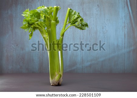 celery; green; raw; herb; wood; texture; background; leaf; fresh; organic; vegetarian; vegetable; natural; food; spices; menu; ingredient; eat; vitamin, stalk