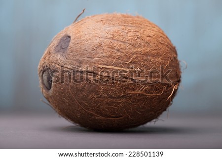 coco, coconut, asia, exotic, fruit, diet, health, tropical, food, fresh, nut, brown