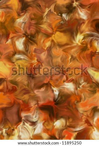 illustrated abstract brown smudged background
