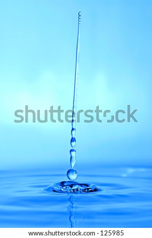 tiny long action waterdrop