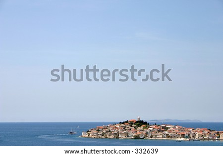 croatian adriatic coastal town