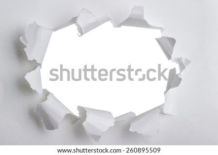 Torn paper with space for your message. An Image of Torn Paper