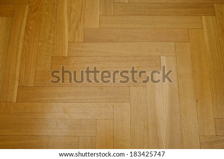 wooden floor inside the house; parquetry