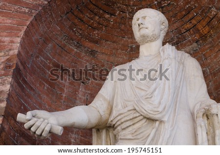 roman statue, Rome, Italy