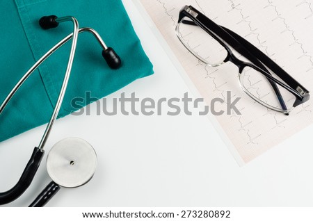 medical examination, stethoscope, medicine and therapy, background