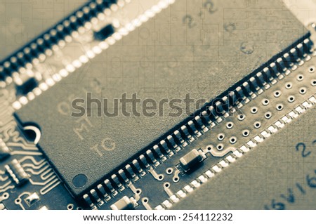 Microchips and circuit stamaps to