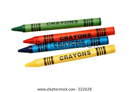 Generic Coloring Crayons Stock Photo 322628 : Shutterstock