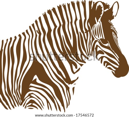 brown zebra background