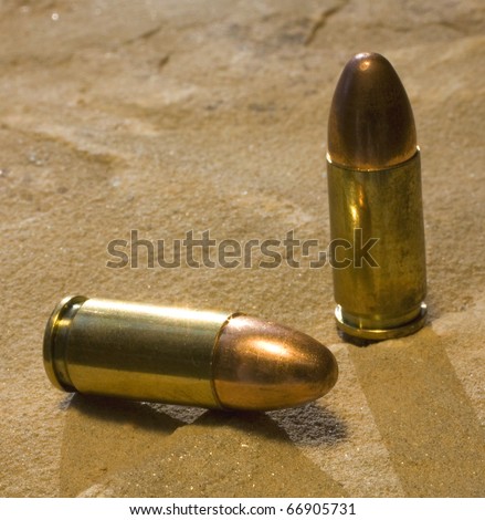 full metal jacketed bullets for a 9 mm Luger