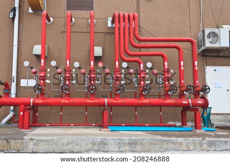 water sprinkler and fire alarm system, water sprinkler control system