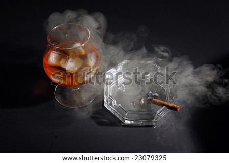 cigar whisky