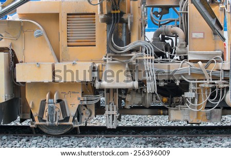 Maintenance railway machine