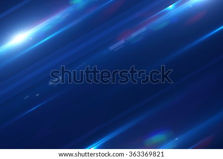 Stylish dark-blue background with particles and glow