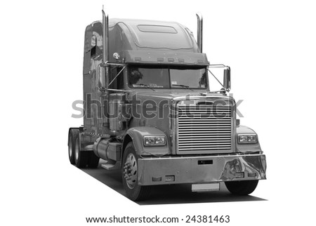 stock photo American truck