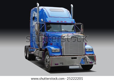 stock photo American truck