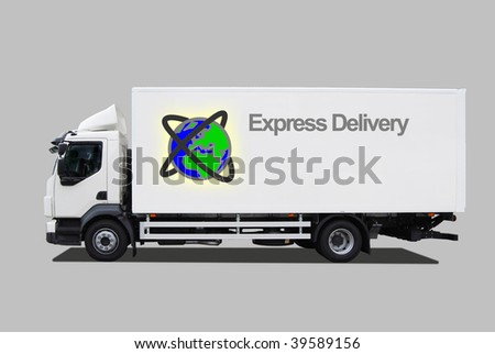 Express delivery car