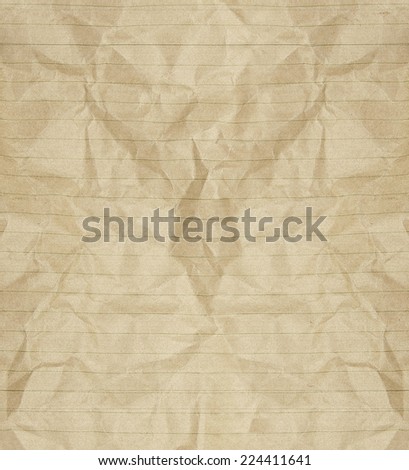 old paper background, creased paper texture