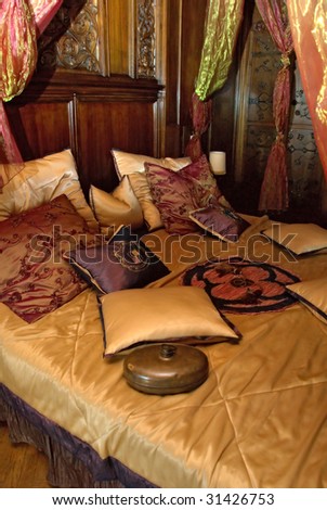 Bedroom in castle - Czocha Poland