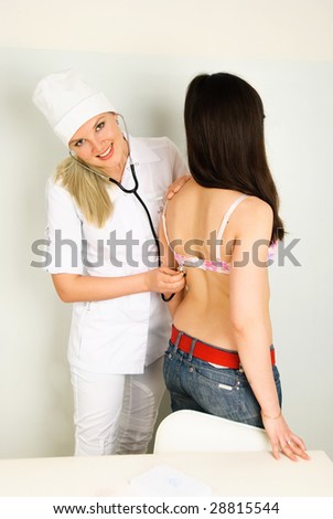 Clip Art Doctor And Patient. house Clipart - nurse with needle + clip art doctor and patient. young