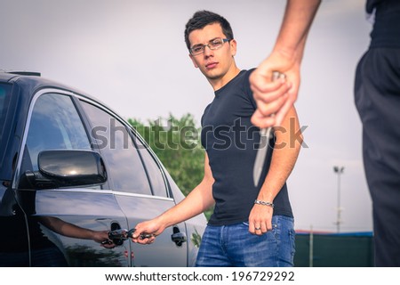 car robbery