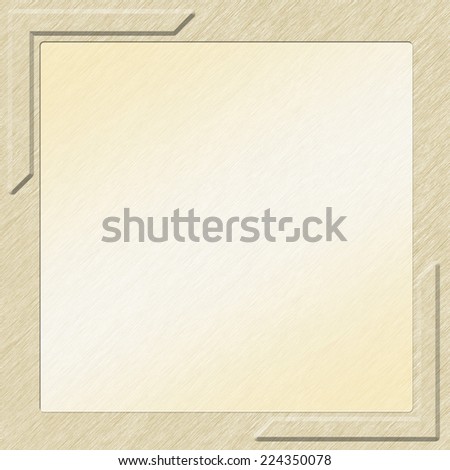 Stainless steel / Steel plate / Silver background / Gold background / Blank graphic area / Photo frame