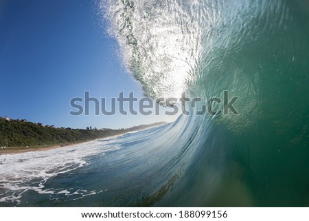 Wave Hollow Crashing Water Ocean waves crashing  water power on shallow reefs nearby beach coastline