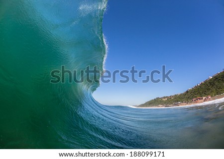 Wave Hollow Crashing Water Ocean waves crashing  water power on shallow reefs nearby beach coastline
