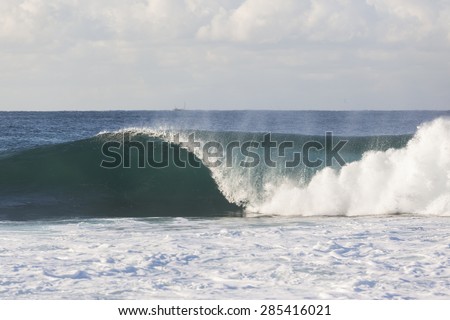 Ocean Wave
Ocean Wave crashing hollow blue water power beauty of nature