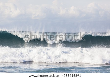 Ocean Wave
Ocean Wave crashing hollow blue water power beauty of nature