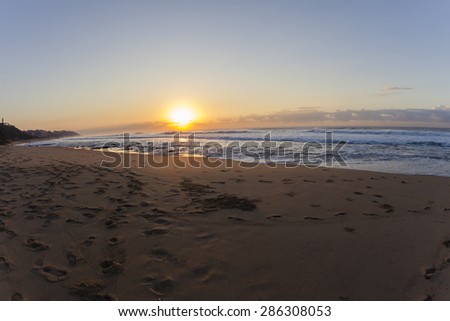 Beach Ocean Dawn\
Dawn sunrise ocean waves landscape season colors