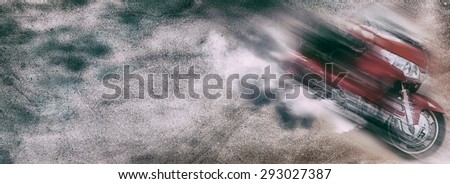 art abstract background. Motorcycles bikers.