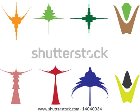 Logo Design Elements on Technical Logo Design Elements Stock Vector 14040034   Shutterstock