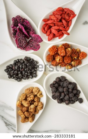 dried super fruits for a healthy lifestyle