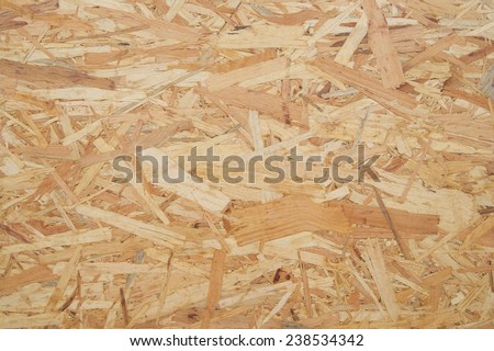 Oriented strand board. Background
