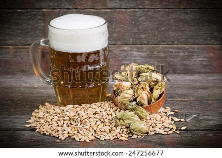 beer,malt,hops