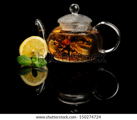 Blooming tea
