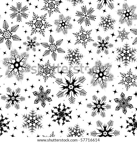 white snowflake background. ackground with snowflakes