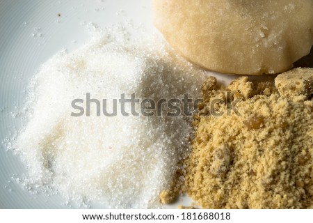 Sugar, sugar cane, coconut sugar