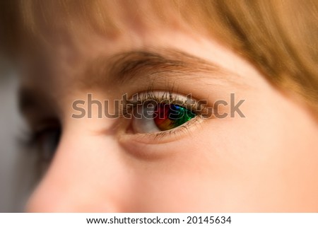 Rainbow eye No2