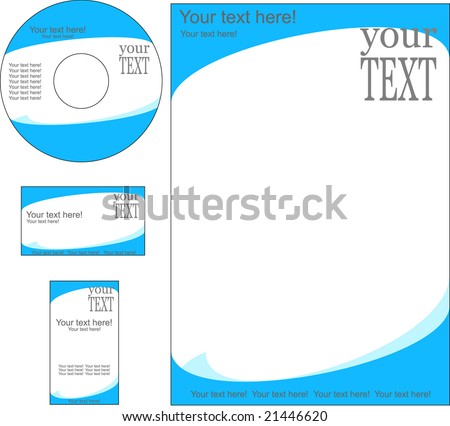 Letterhead Logo Design on Vector   Letterhead Template Design   21446620   Shutterstock