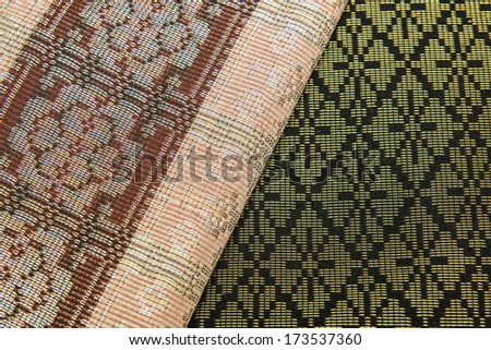Malaysia Songket .Songket is a fabric that belongs to the brocade family of textiles of Indonesia, Malaysia and Brunei. It is hand-woven in silk or cotton.
